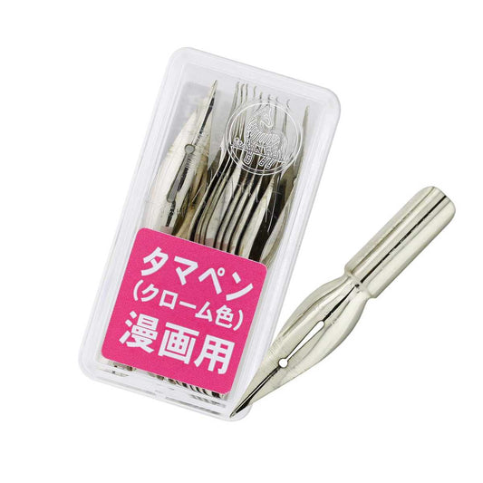 Zebra Tama No.120 Manga Pen Nib 10-Piece Set Pt-6B-Ck Zebra